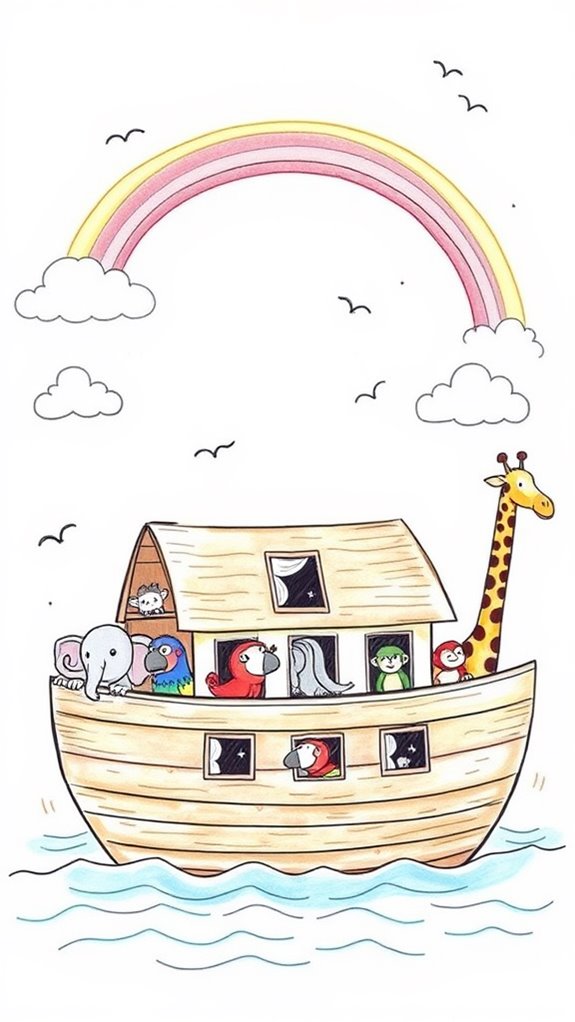 noah s ark artistic representation