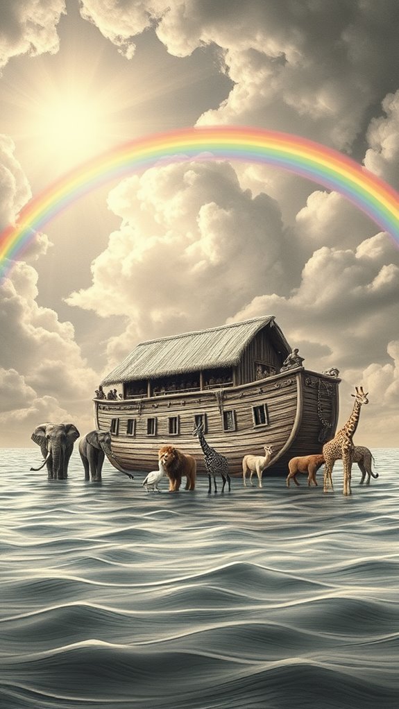 noah s ark illustration concept