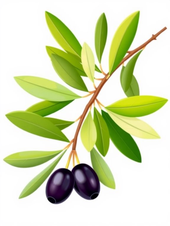 olive branch clipart image