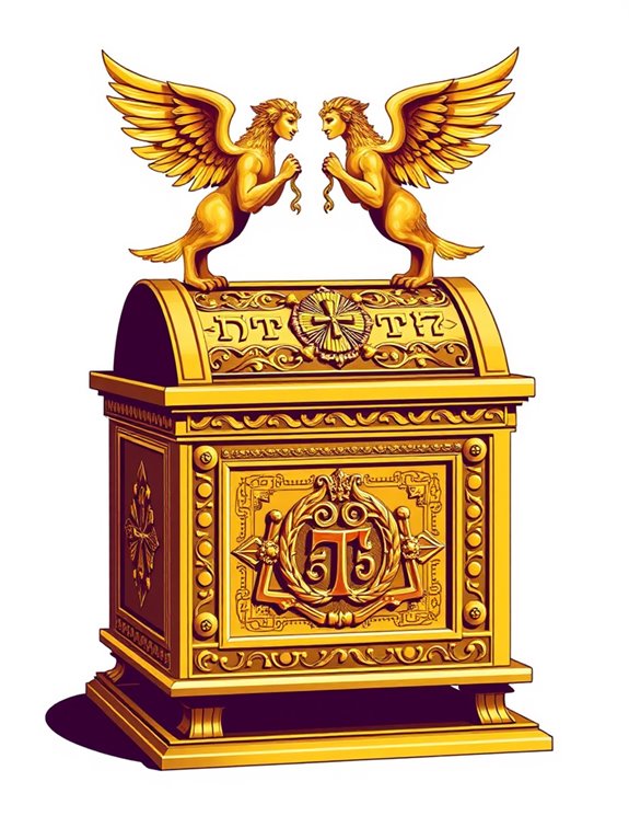 ornate ark of covenant