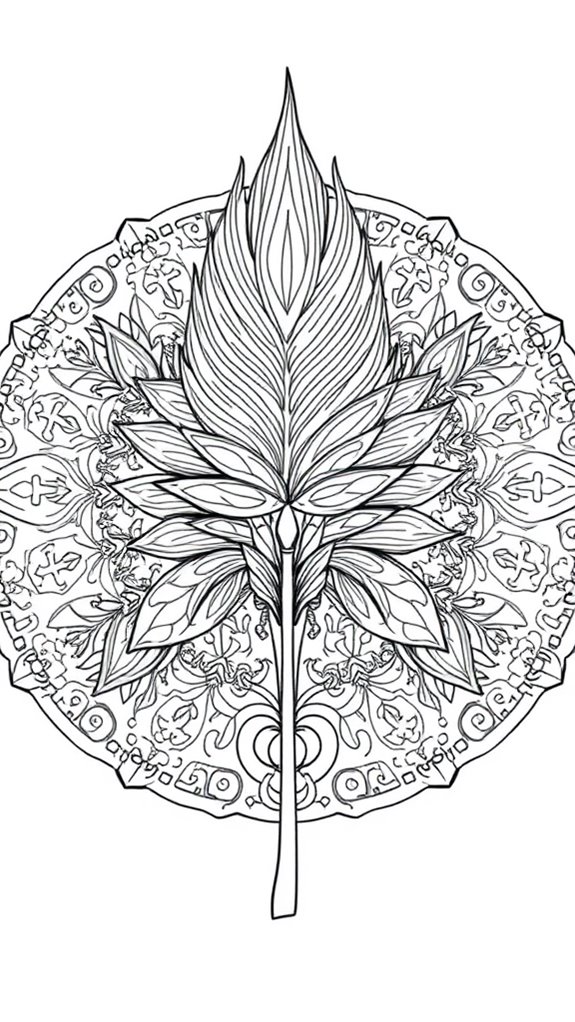 palm sunday coloring page