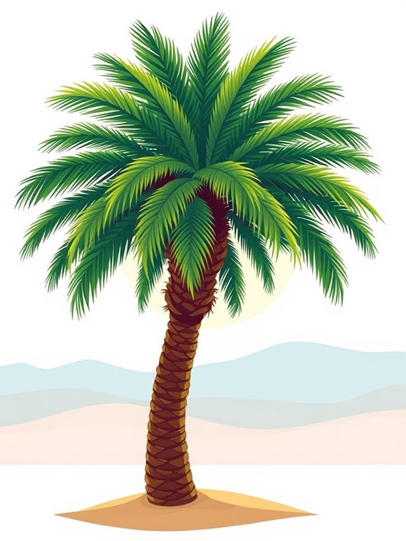 palm tree clipart image