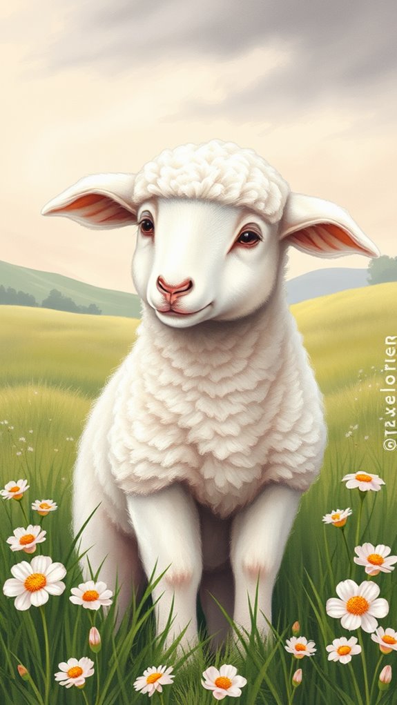 passover lamb illustration concept