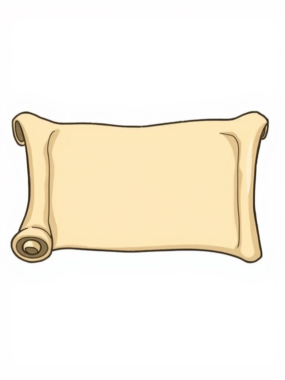 paul holding scroll clipart