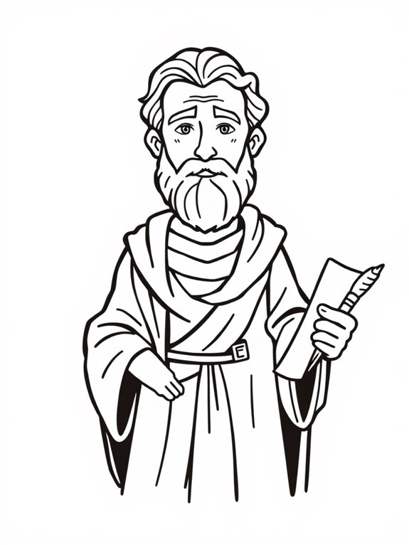 paul the apostle illustration