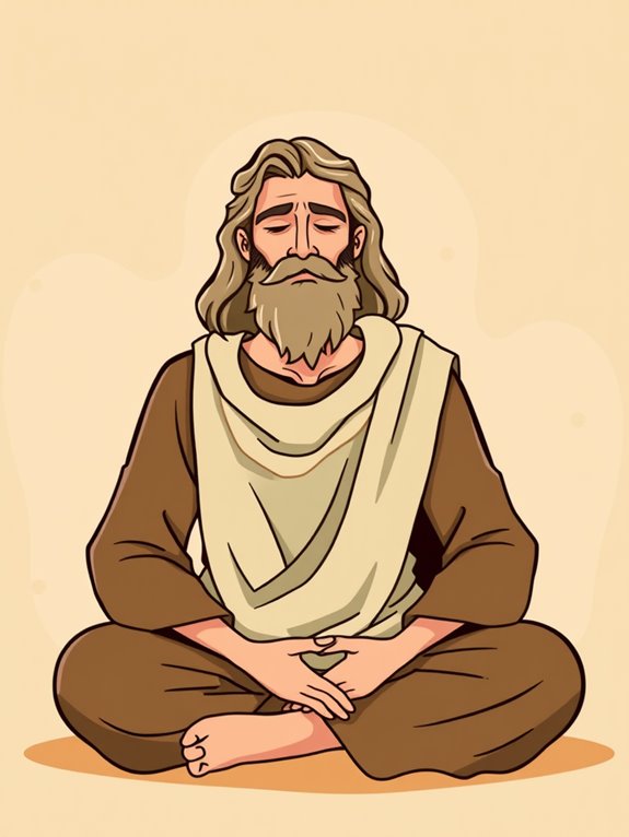 paul the apostle meditating