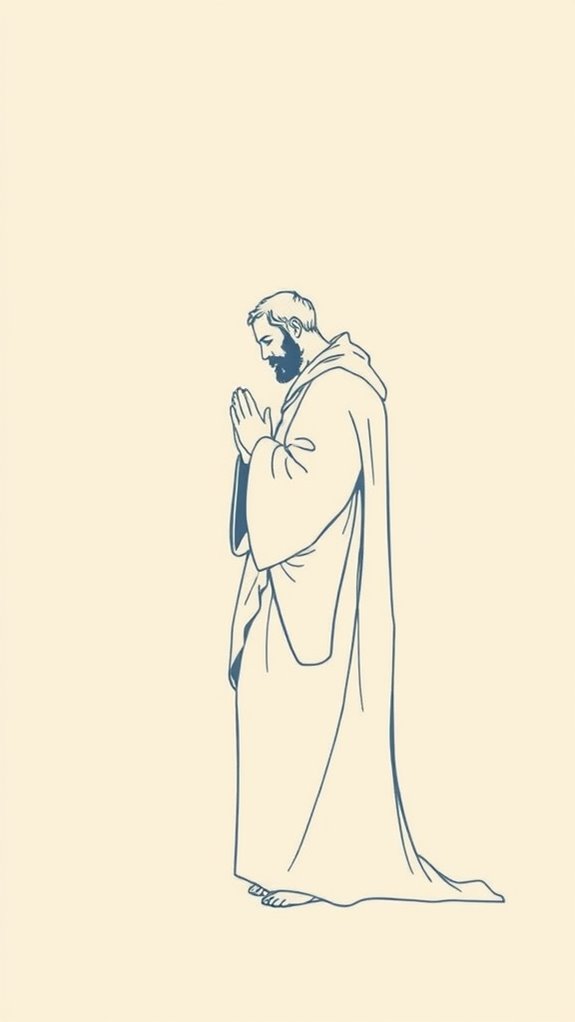 paul the apostle praying