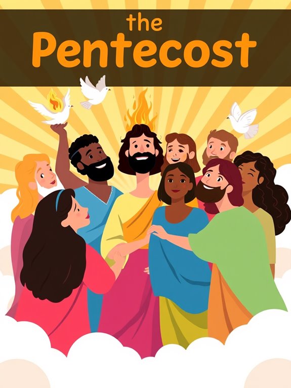 pentecost biblical illustration image