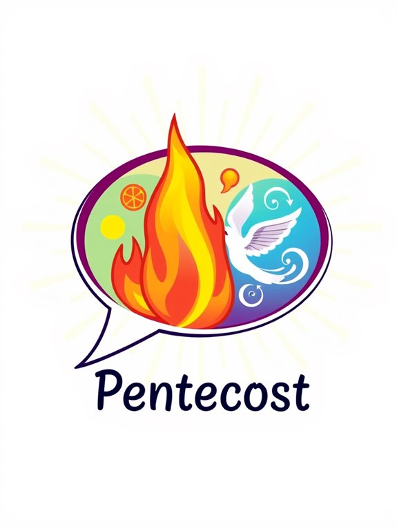 pentecost speech bubble clipart