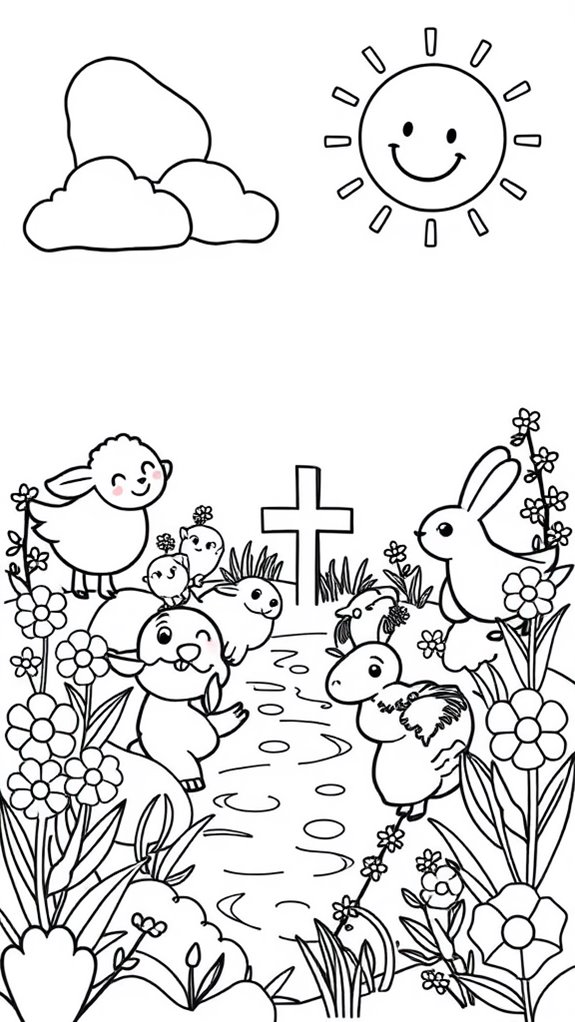 playful christian nursery rhyme