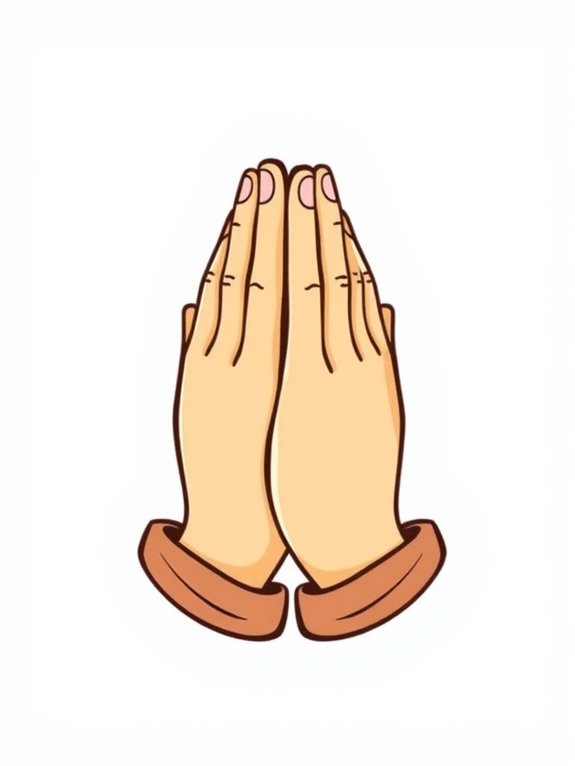 prayer hands clipart image