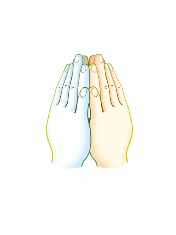 prayer hands clipart image