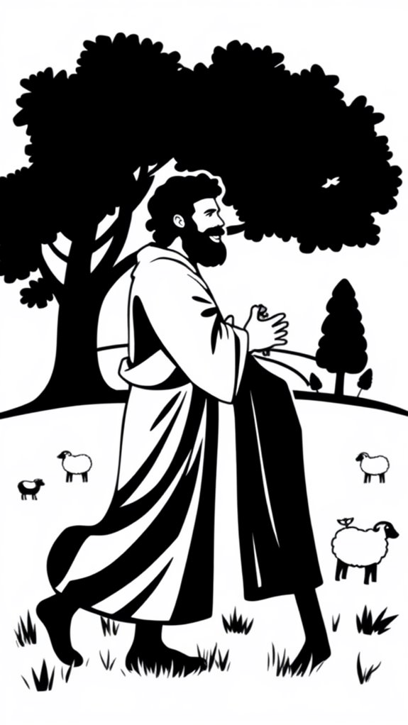 prodigal son coloring page