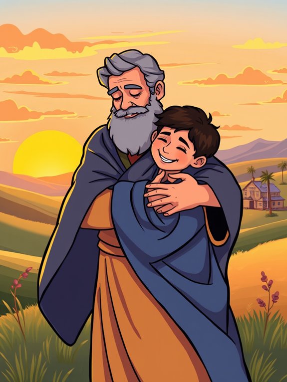 prodigal son journey illustration