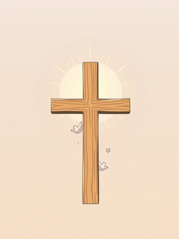 religious cross illustration graphic