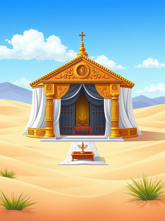 religious tabernacle illustration available