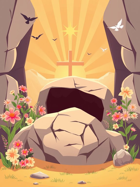 resurrection banner clipart image