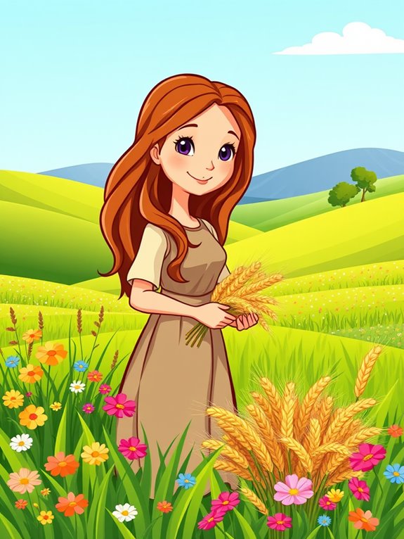 ruth nature clipart image