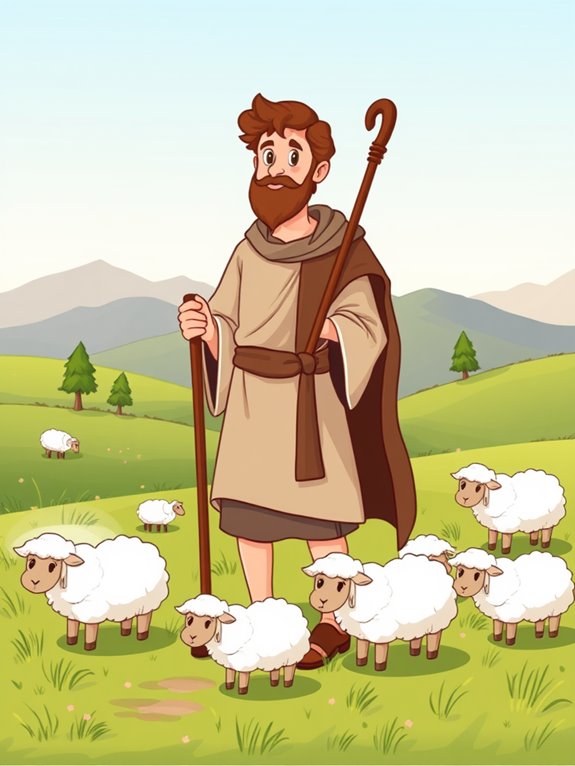 shepherd clipart image design