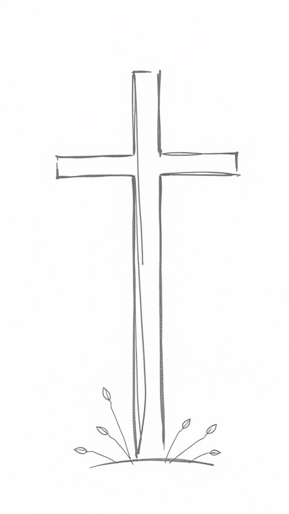 simple cross sketching technique