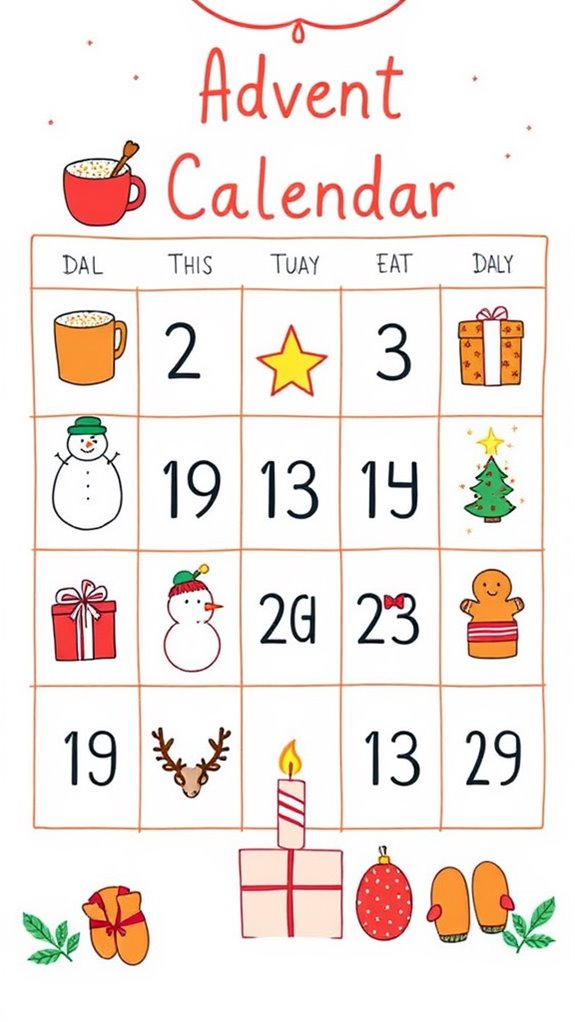 simple icons advent calendar