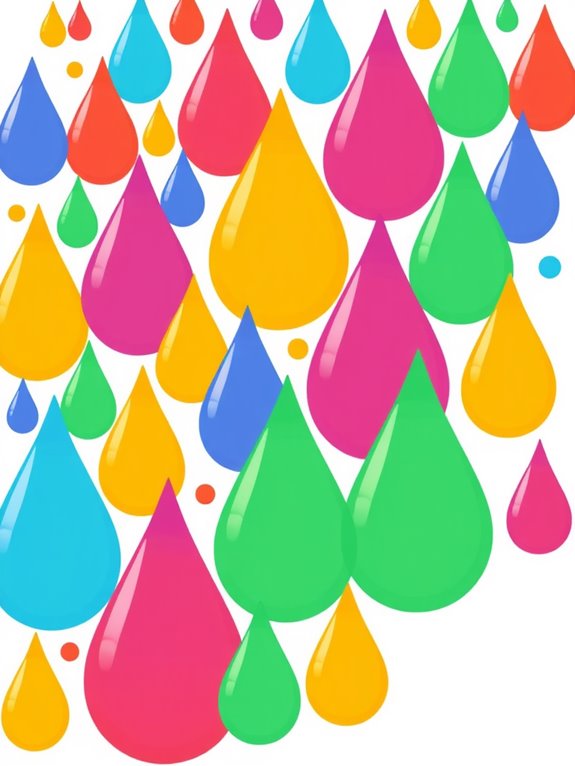 simple raindrop clipart image