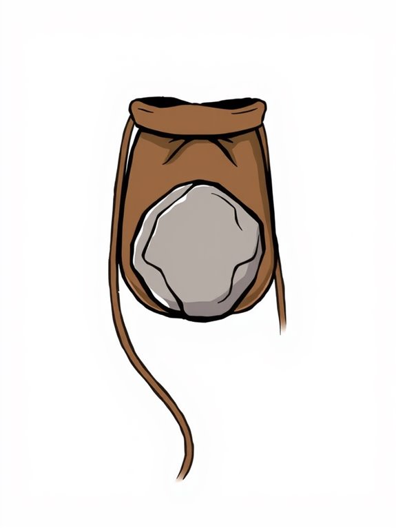 sling stone illustration graphic