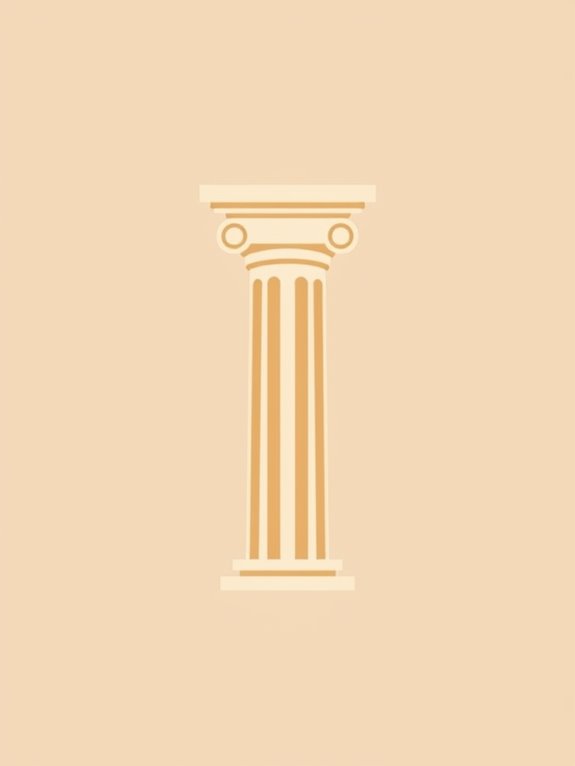 solomon s temple pillar clipart