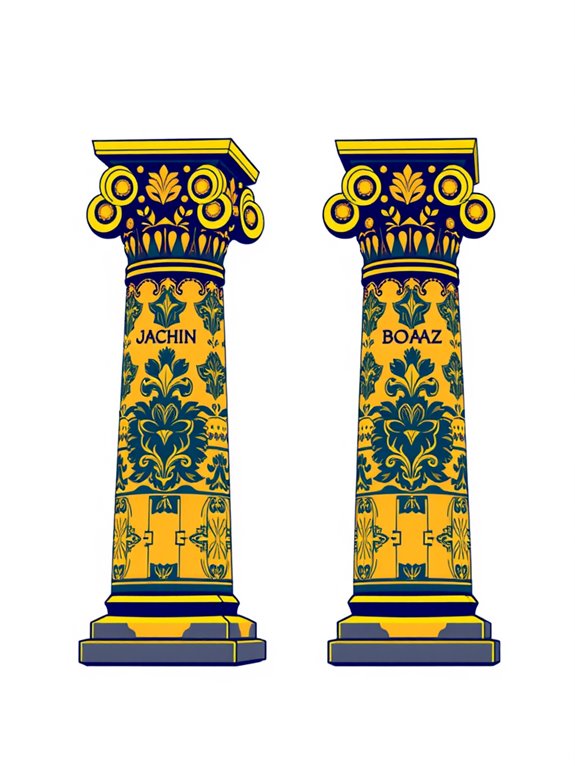 solomon s temple pillar icon