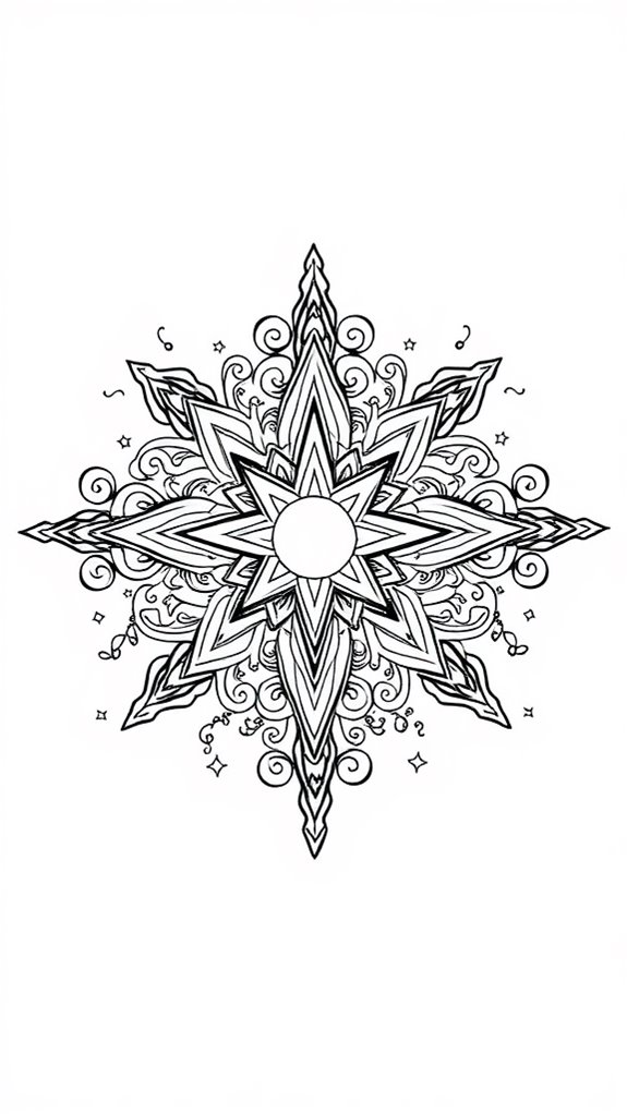 star of bethlehem design