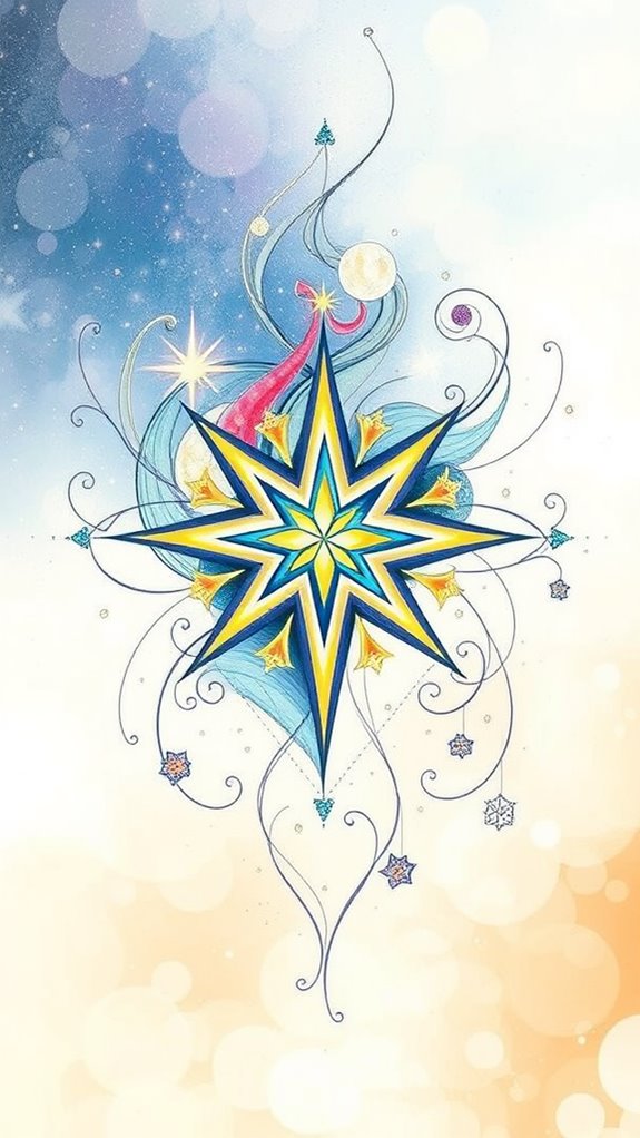 star of bethlehem illustration