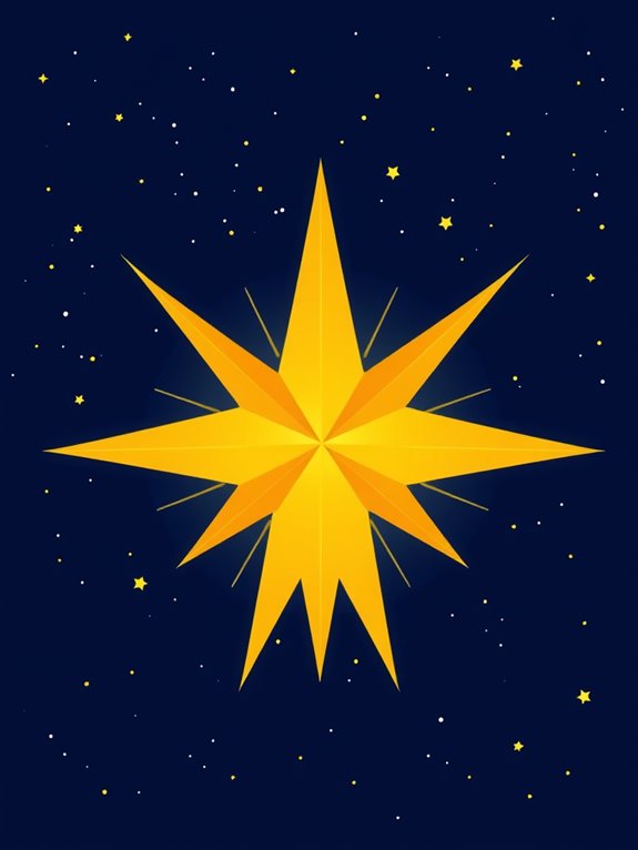 star of bethlehem illustration