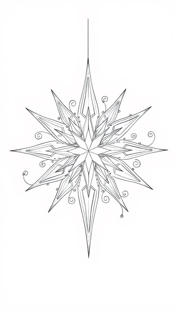 star of bethlehem illustration