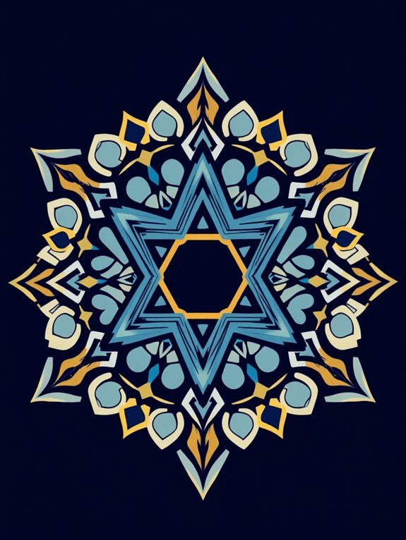 star of david mandala