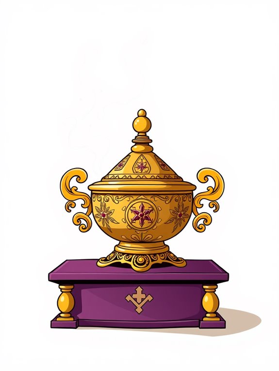 tabernacle incense burner clipart