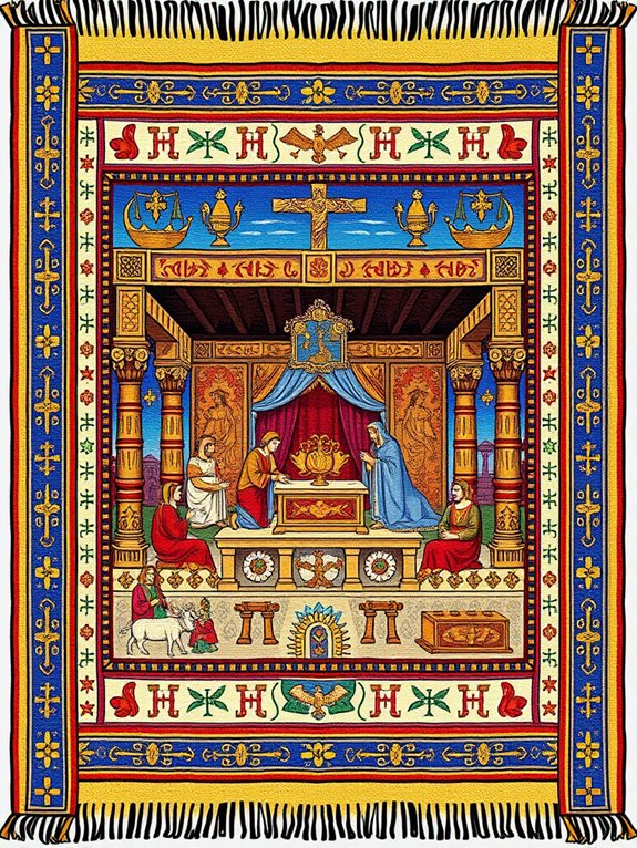 tabernacle tapestry clipart image