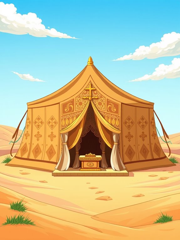 tabernacle tent illustration graphic