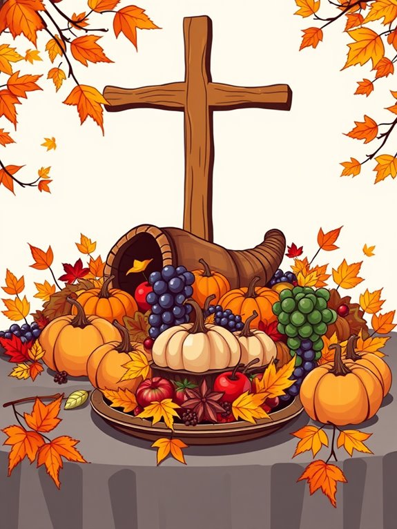 thanksgiving prayer clipart image