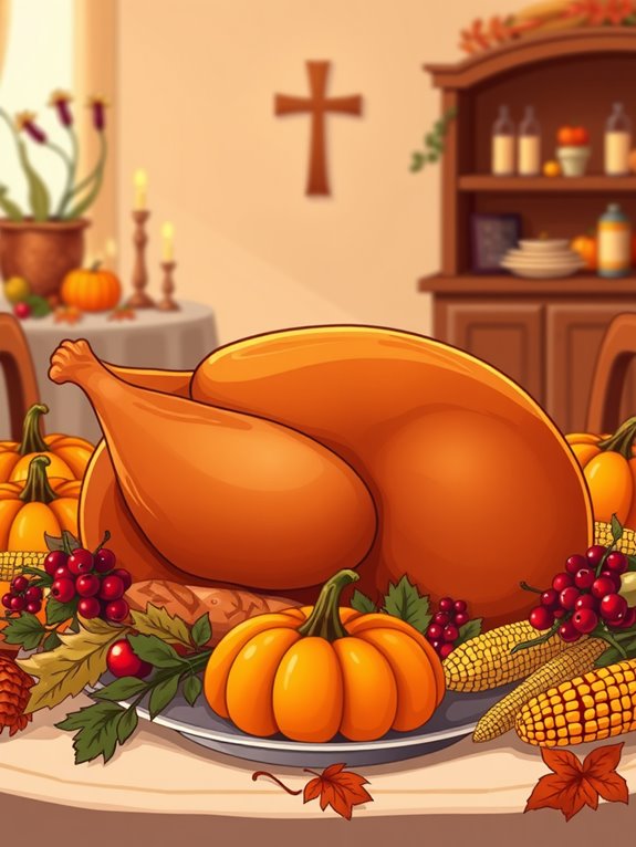 thanksgiving turkey bible clipart