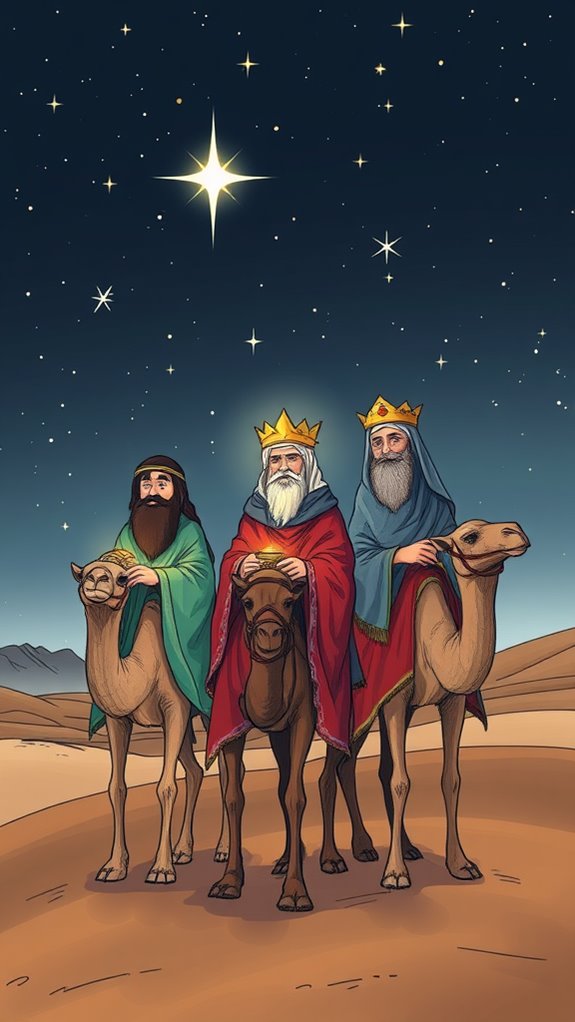 three wise men sketch