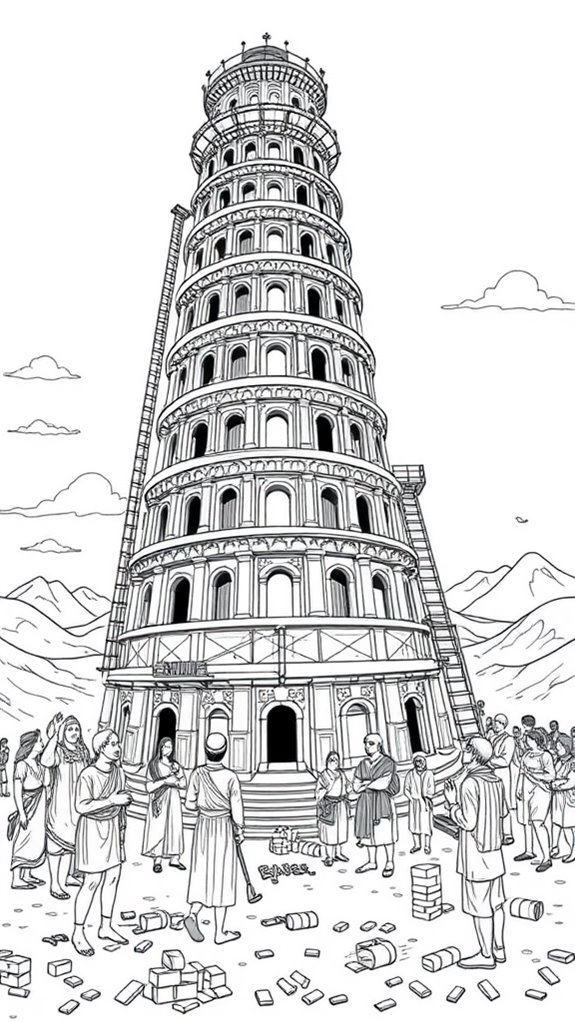 tower of babel illustration