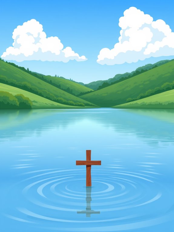 tranquil water themed illustrations