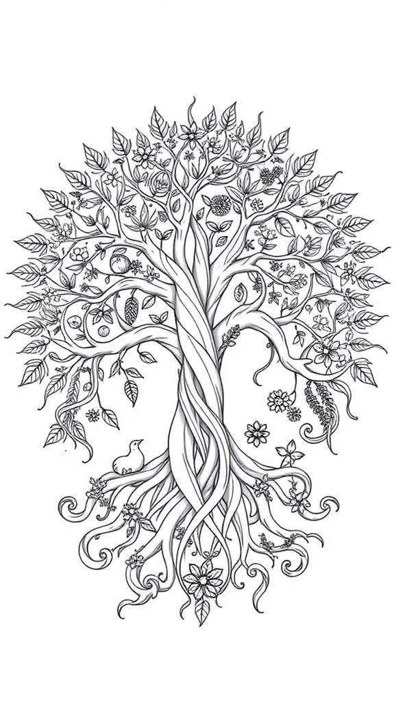 tree of life mandala