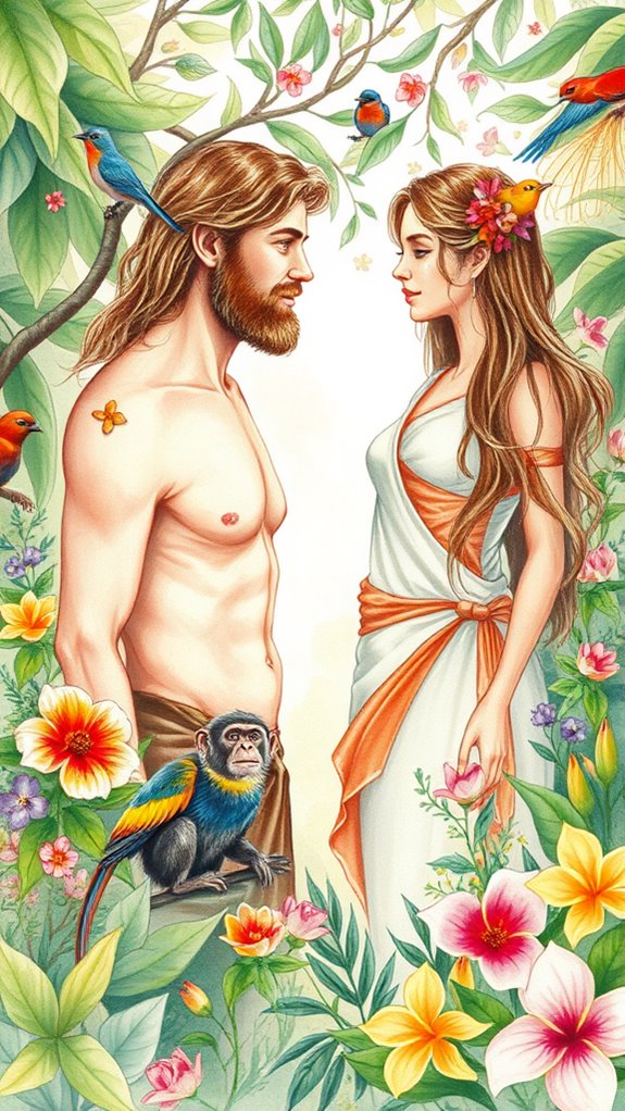 vibrant adam and eve