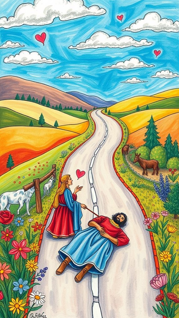 vibrant compassionate journey artwork