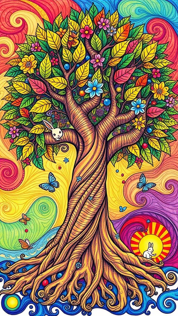 vibrant tree of life