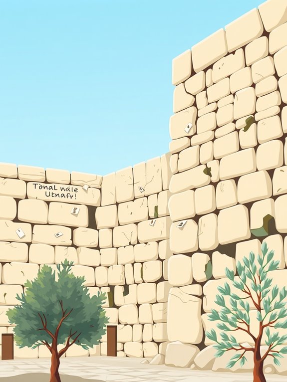 wailing wall clipart image