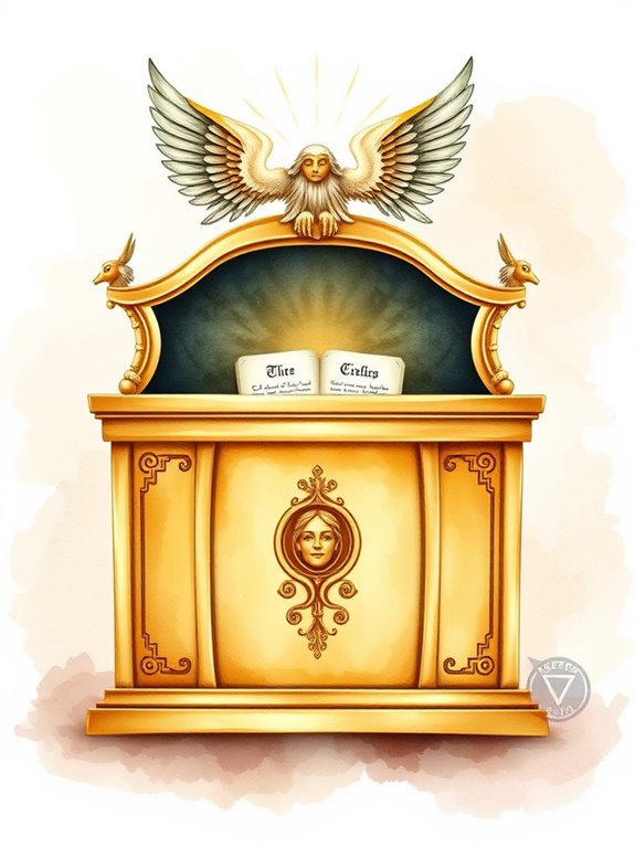 watercolor ark covenant clipart