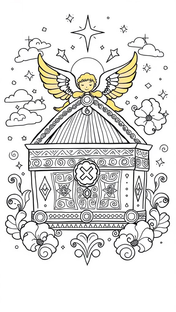 whimsical ark coloring page