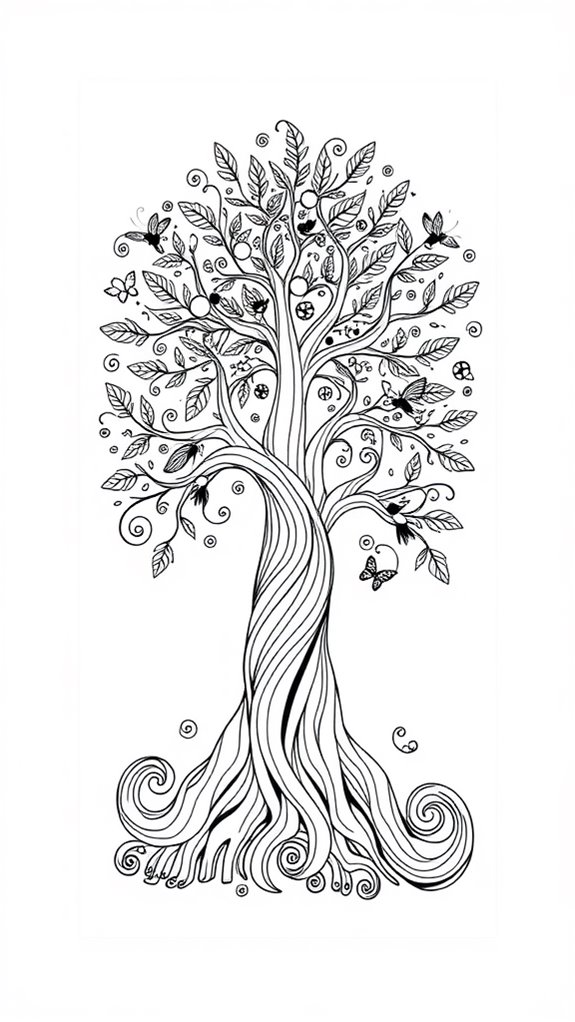 whimsical tree of life